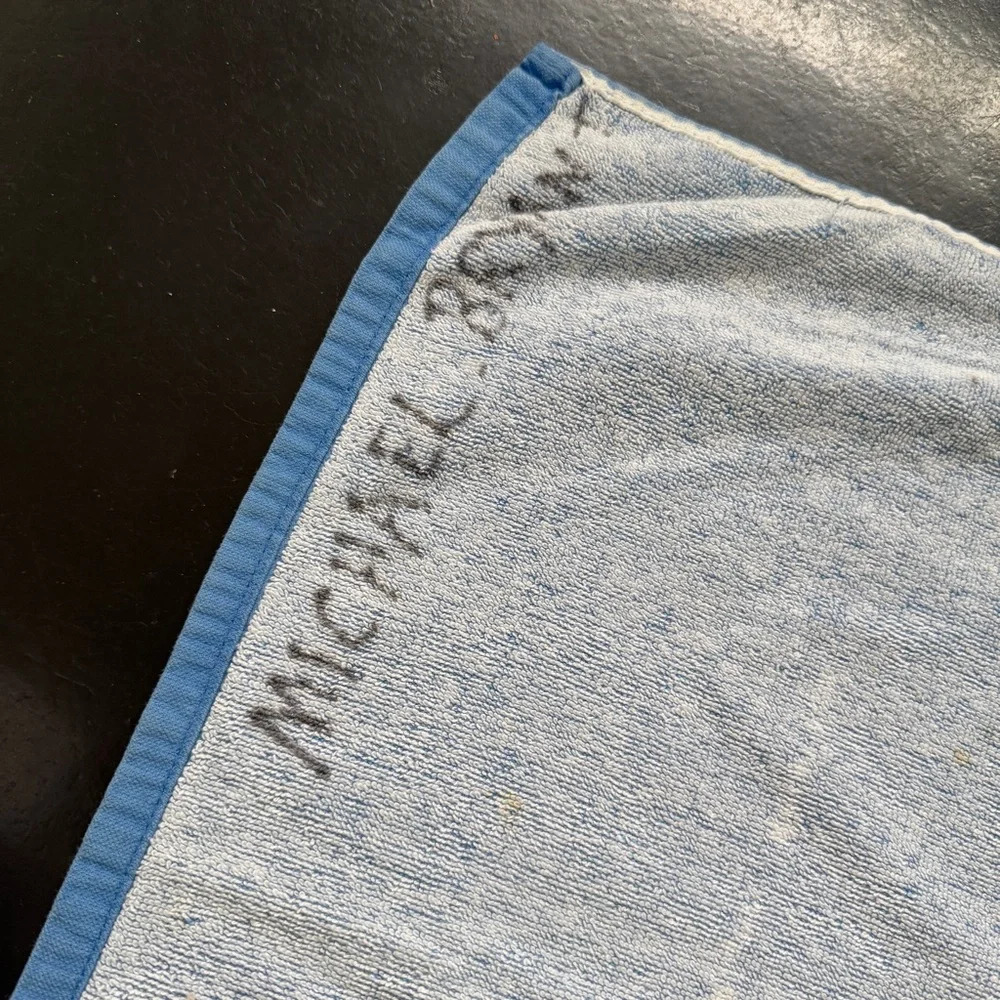 Vintage 1990 Bart Simpson Beach Pool Towel Don’t have a Cow Man 90s The Simpsons